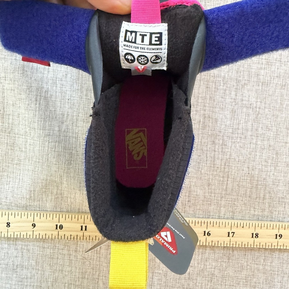 Vans Kids Slip-On Hi Terrain V MTE-1 Boots Size 2 Big Kid Primaloft Insulated - Picture 3 of 7